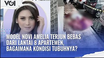 视频：模特诺维·阿米莉亚（Novi Amelia）从公寓8楼自由落体，她的身体如何？