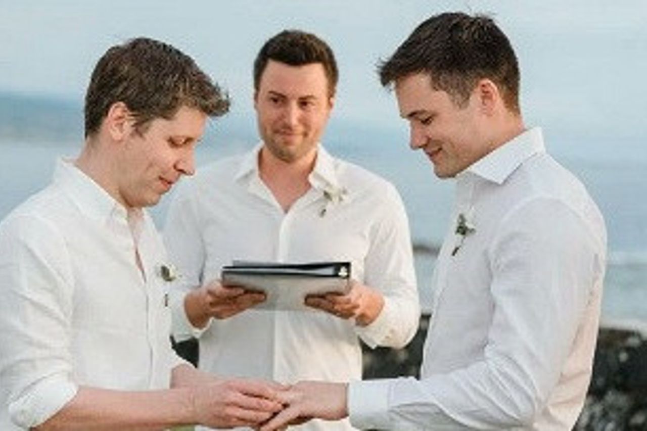 OpenAI CEO Sam Altman Officially Married To His Close Friend, Oliver Mulherin