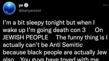Akun Twitter Kanye West Diblokir Gegara Cuitan Anti Semit