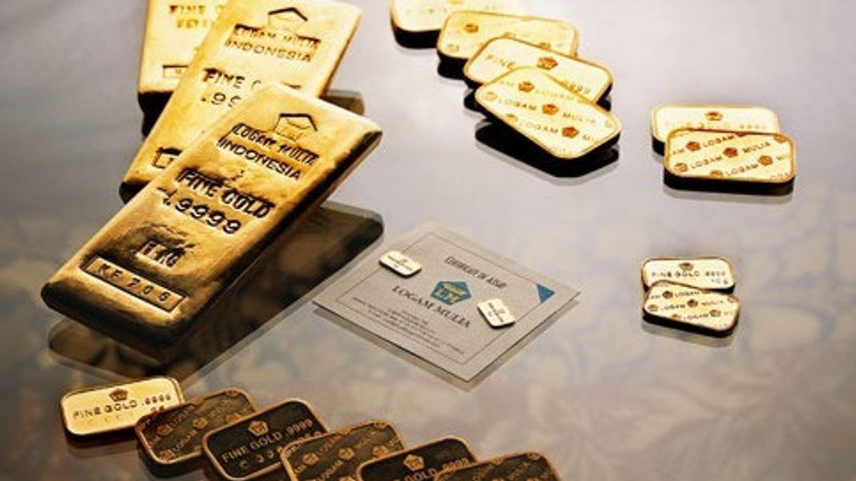 Antam's Gold Price This Saturday Drops IDR 9,000