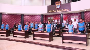 Wakapolda Kaltara Rikkes毕业第二阶段综合学员入学/ I Akpol的确定会议领导人