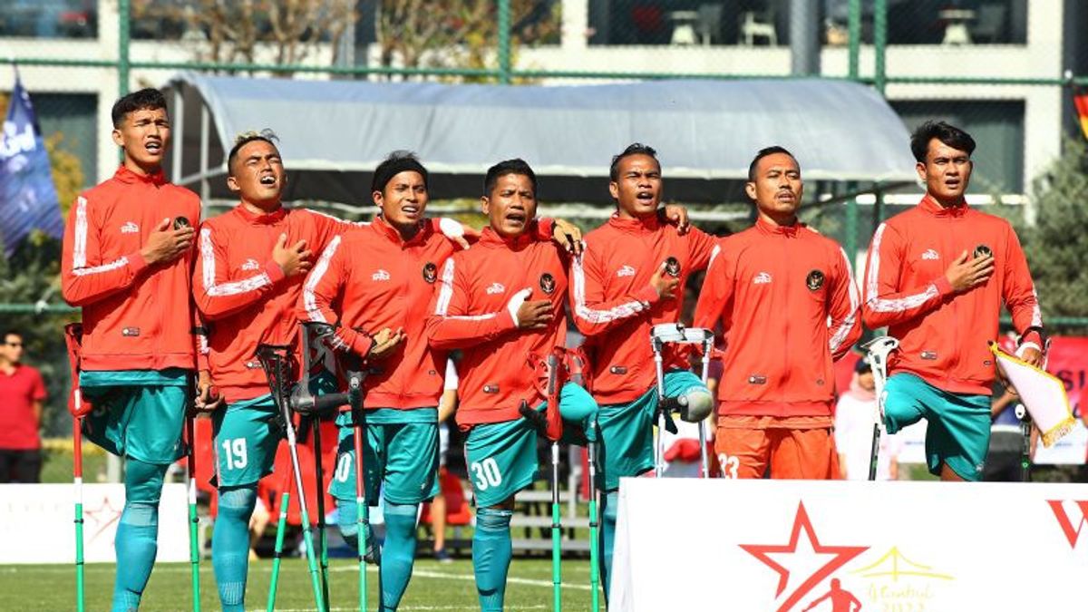 Piala Dunia Sepak Bola Amputasi: Indonesia Dua Kali Kalah 0-3, dari Argentina dan Inggris