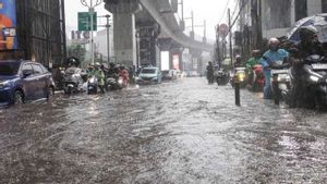 洪水に注意してください!ジャカルタは火曜日の午後に雨が降るでしょう