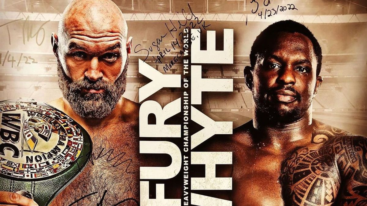 Tyson Fury: Duel dengan Whyte Bakal Sulit, tapi Jika Cepat Selesai Saya akan Langsung Pergi ke Bar