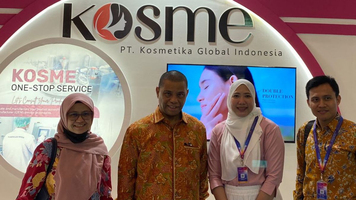 KOSME GROUP、貿易博覧会インドネシアでインドネシアの輸出を支援