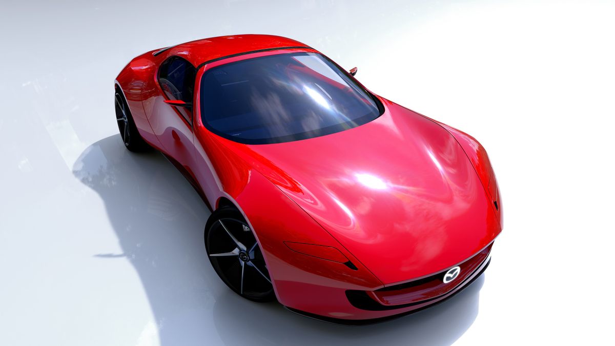マツダはJMS 2023でアイコニックSPを展示し、スポーツコンセプトカーはユニークなドライブシステムを備えています