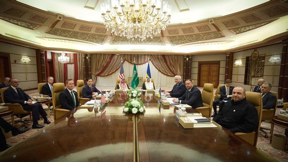 AS Pahami Argumen Ukraina, Presiden Zelensky Terima Kasih ke Presiden Trump Usai Pertemuan di Arab Saudi