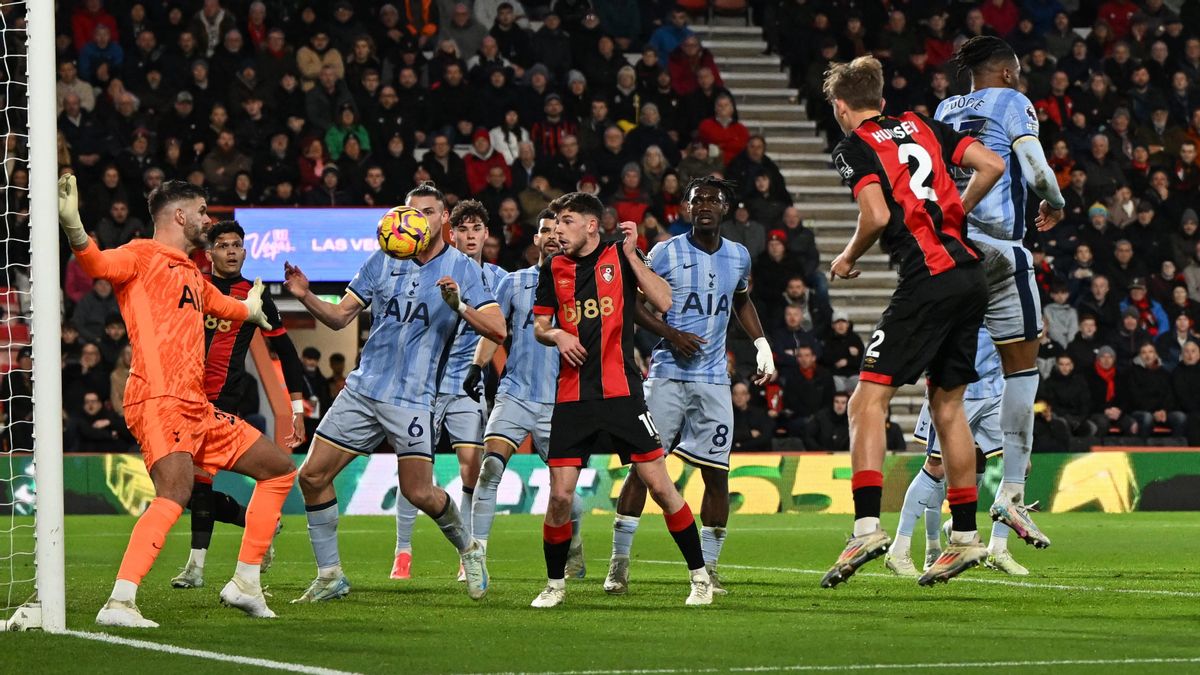 Bournemouth Kukuhkan sebagai Pembunuh Raksasa, Tottenham Jadi Korban