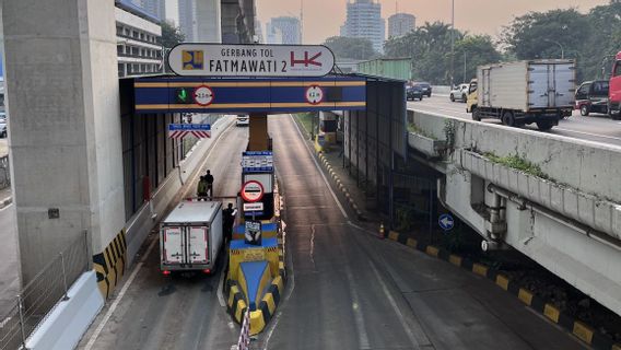 مكة المكرمة - اكتمل مشروع غاليان TB Simatupang ، وتم إيقاف الخط المجاني لطريق Fatmawati 2 Toll