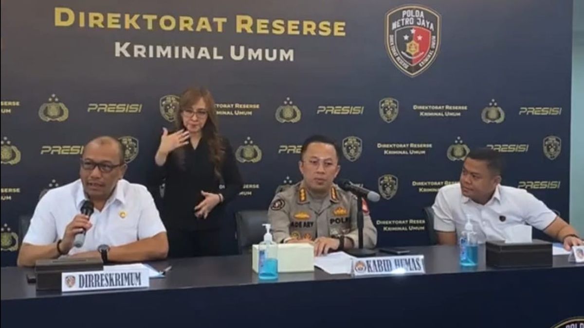 Des producteurs de subang ont trouvé des centaines de millions de modes d’entrée de la police, Polda Metro: 2 sur trois auteurs ont été licenciés
