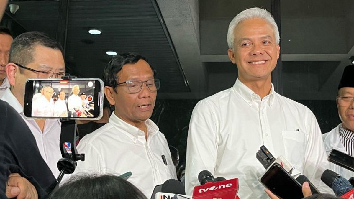 Mahfud campagne à Jateng, Ganjar assiste à l’agenda interne