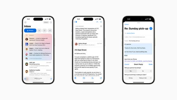 Une série de nouvelles fonctionnalités qu'Apple déployera dans les apps Mail