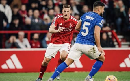 Nottingham Forest Amankan Kemenangan  1-0 atas Ipswich Town di City Ground