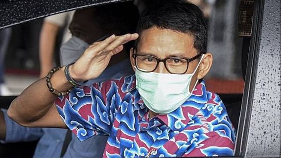 50 Karyawan Kemenparekraf Kena COVID-19, Sandiaga Uno Instruksikan <i>Work From Home</i> Total