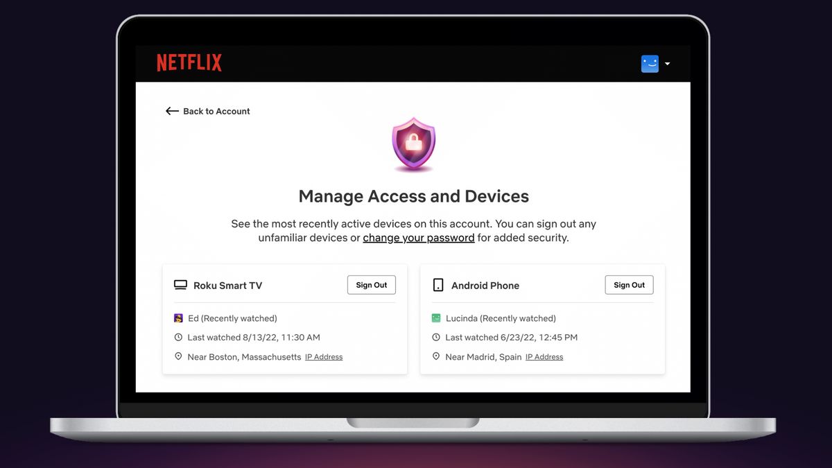 Netflix's New Feature Allows Customers To Use Devices From Their Accounts