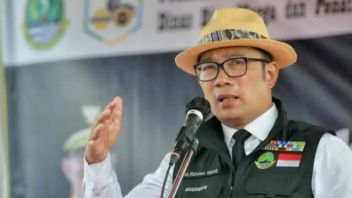 Ridwan Kamil Consumes 'Vitamin D' Before Checking The Health Of The Jakarta Regional Head Election