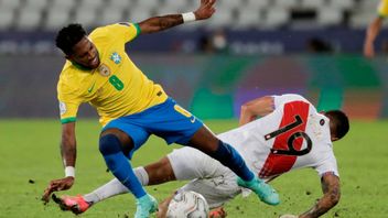 Copa America 2021: Menang Empat Gol tanpa Balas, Brasil Terlalu Perkasa untuk Peru