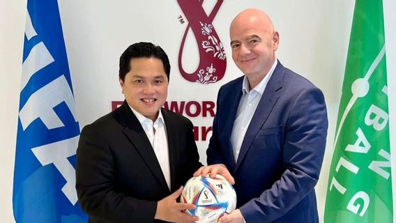 Kawal Transformasi Sepak Bola Nasional, Erick Thohir Sebut FIFA Bakal Berkantor di Indonesia