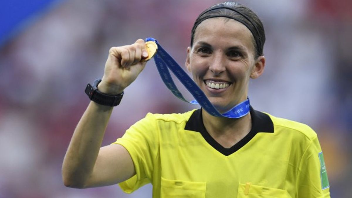 Frappart Becomes The First Female Referee In A Champions League Match