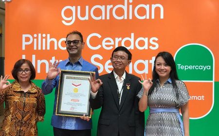 Guardian Mendapatkan Penghargaan MURI untuk Kampanye 'Pilihan Cerdas untuk Sehat'