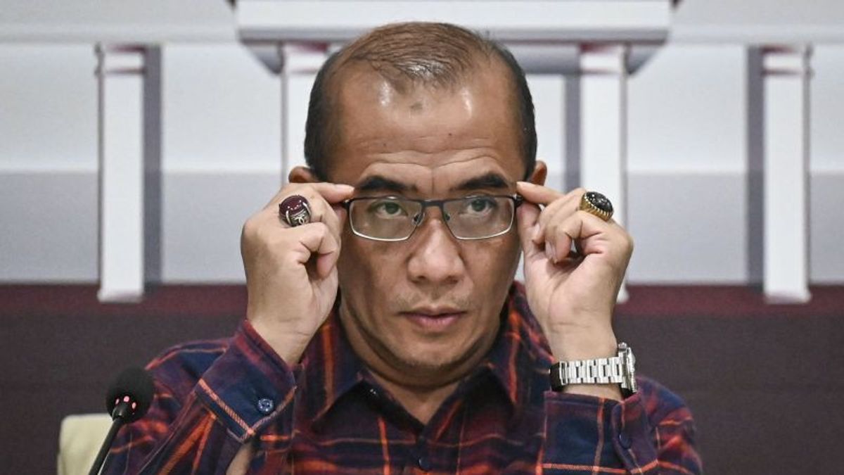 DKPP向Hasyim Asy'ari就KPU Nias Utara招聘案发出警告
