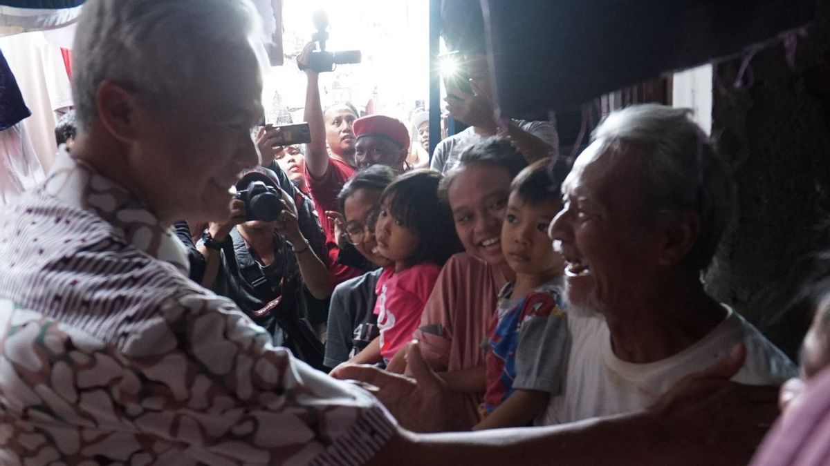 Curhat Warga Pademangan Barat ke Ganjar: Jalannya Sempit, Kalau Kebakaran Pasti Mati Duluan