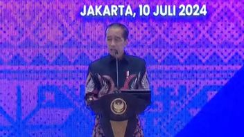 Jokowi Opens 16th National Working Meeting To Apkasi At JCC Senayan Jakarta