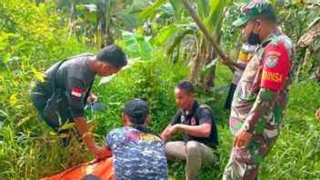 SAR Evakuasi Jasad Warga Diterkam Buaya di Sungai Cilemer Pandeglang