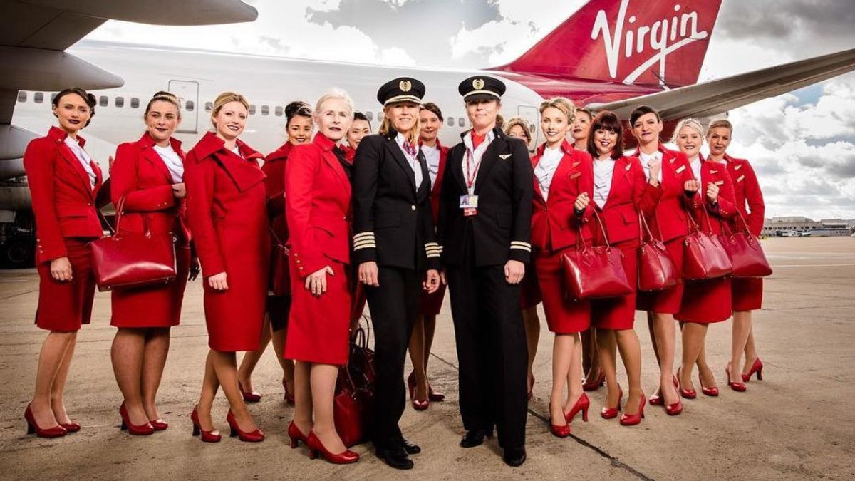Maskapai Virgin Atlantic Luncurkan Kebijakan Seragam Netral Gender