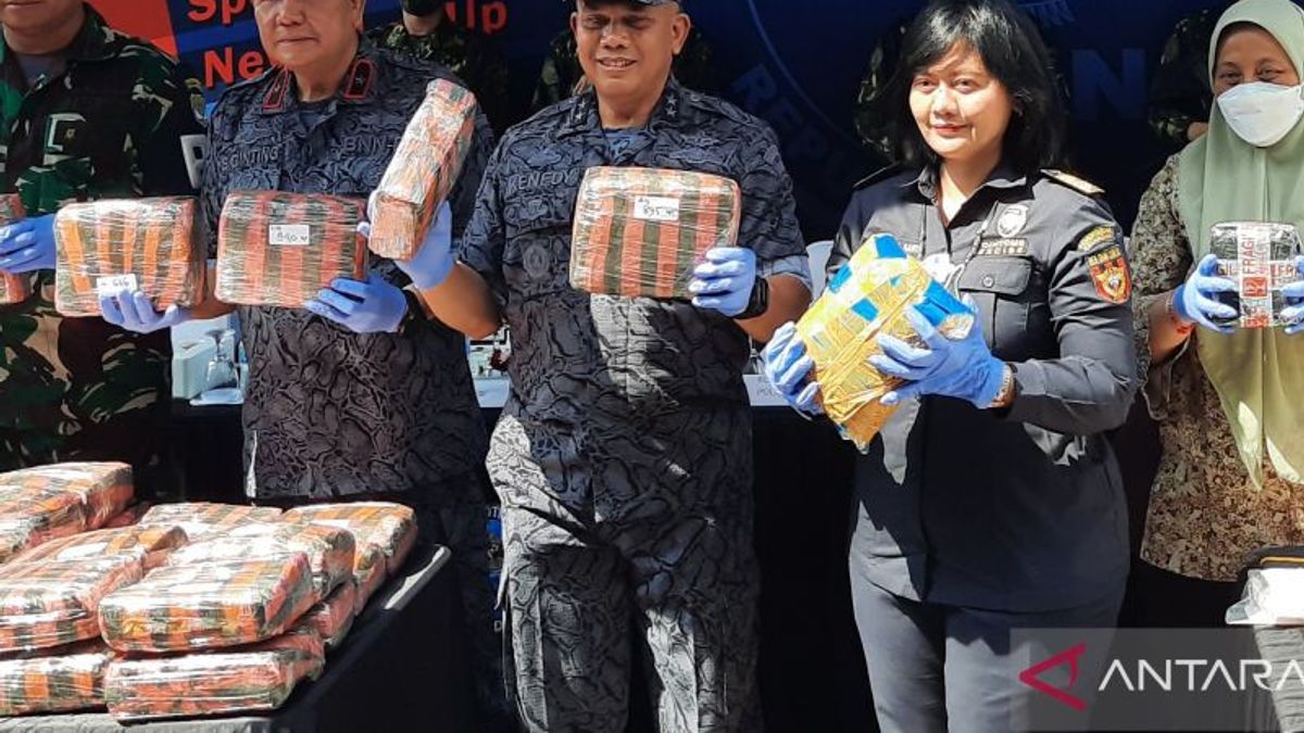 BNN Musnahkan 78,4 Kg Sabu dan 62 Kg Ganja, Barang Bukti Hasil Sitaan Selama Mei hingga Juli 2022