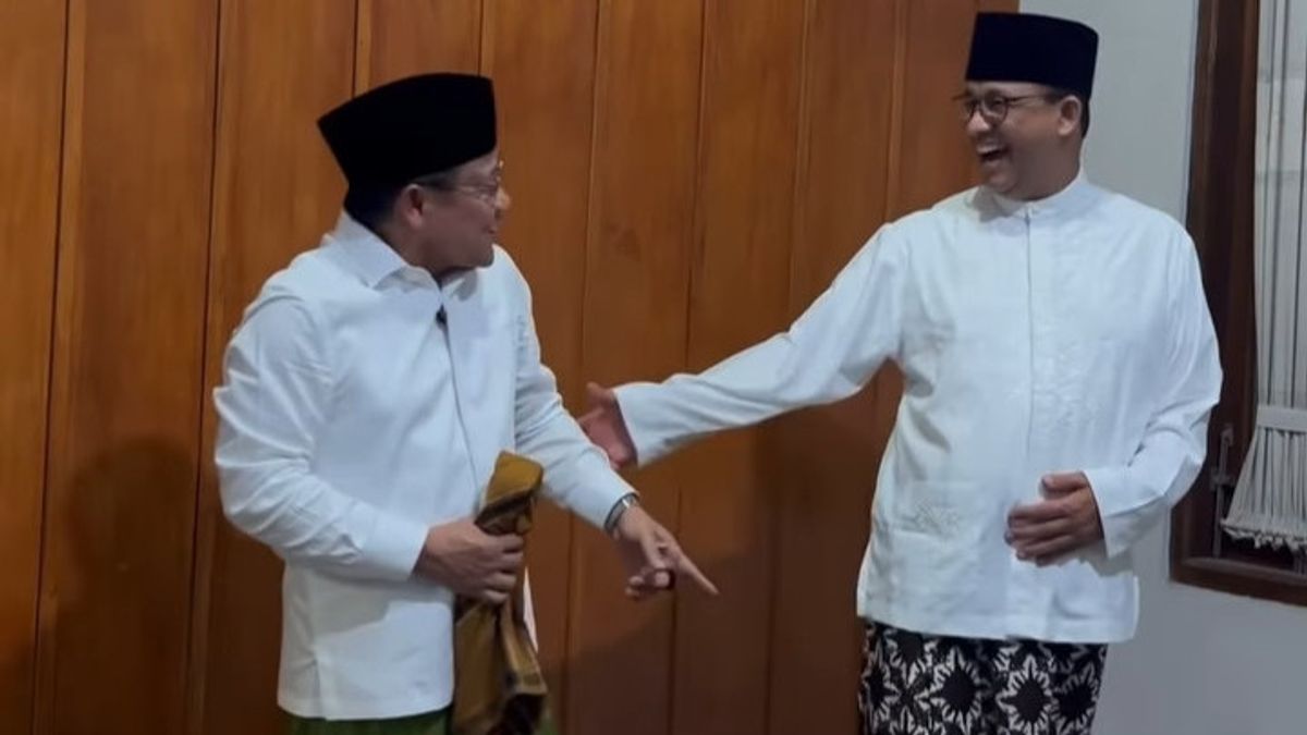 While Not Yet President, The Reason For Cak Imin Selepet's Strong Anies Baswedan With Sarong