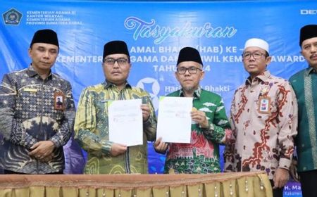 Kemenag dan BWI Sumbar Luncurkan Wakaf Madrasah dan wakaf Jamaah Haji