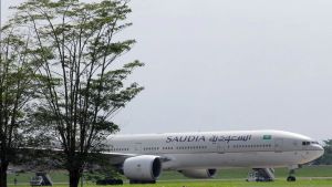 サウディア航空の飛行機が爆撃の恐れを受けており、InJourney空港は緊急時対応手順を実行しています