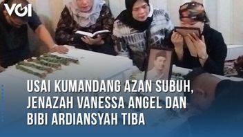 VIDEO: After Recalling The Fajr Azan, The Bodies Of Vanessa Angel And Aunt Ardiansyah Arrive