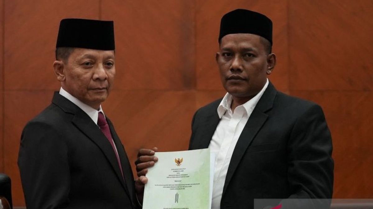 The Aceh Provincial Government Proposes An Extension Of The Special Autonomy Fund Without Time Limit