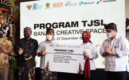 Dukung Penuh Program Banjar Creative Space, Erick Thohir Berharap Dapat Perkuat SDM Bali