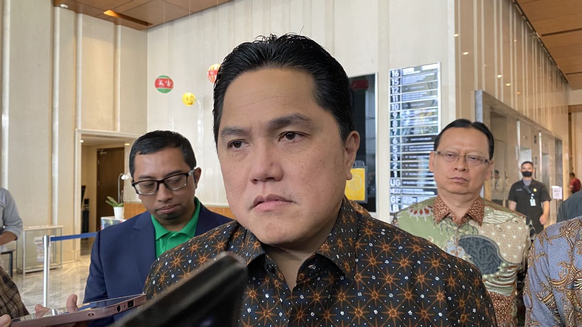 Erick Thohir : La construction du football ne peut pas commencer d'en bas ou d'en haut, mais toute la pyramide