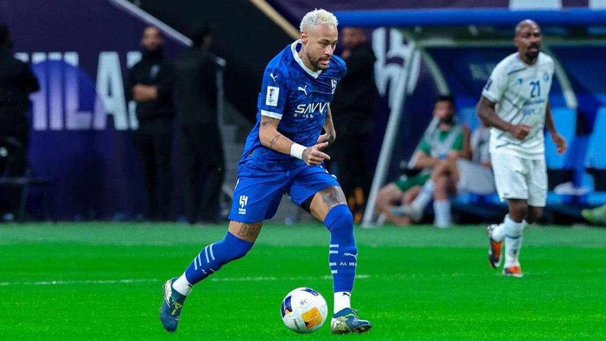 Neymar a de nouveau été blessé à Al Hilal, absent devrait 4 à 6 semaines