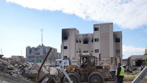 Usai Dibombardir Israel, Banyak Keluarga Tinggalkan Kota Gaza