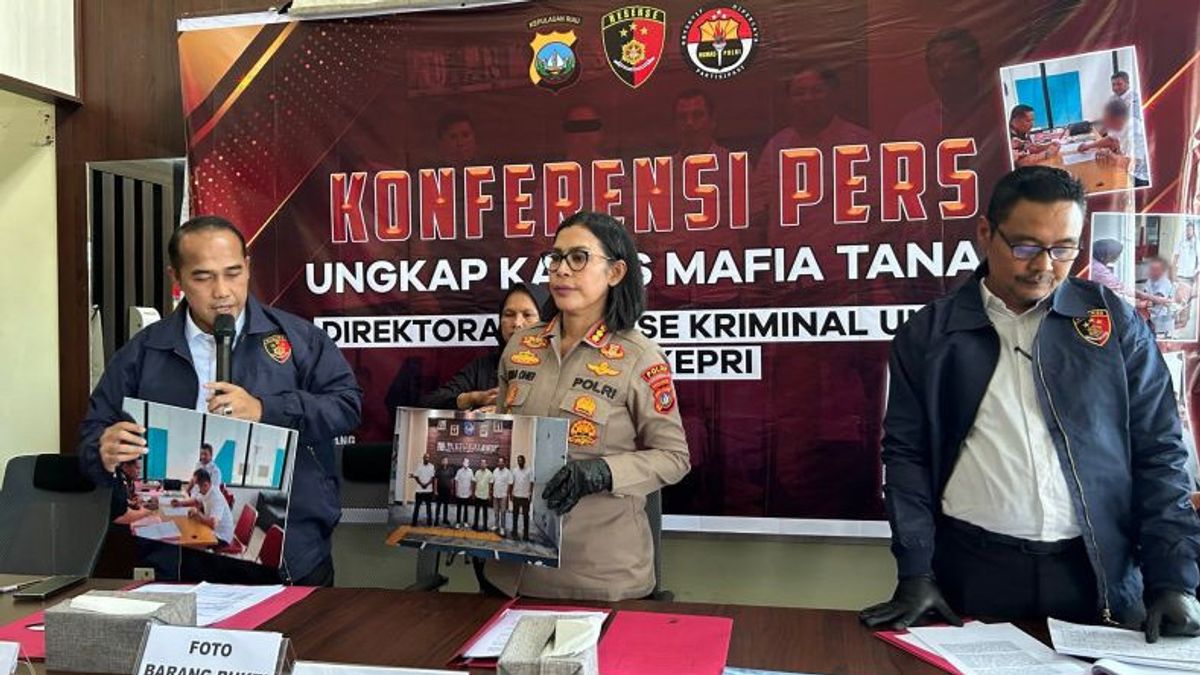 Kepri警察揭露了Rempang岛的土地黑手党案件