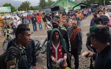 Pj Gubernur Papua Pegunungan Temui Pengungsi Kerusuhan Wamena