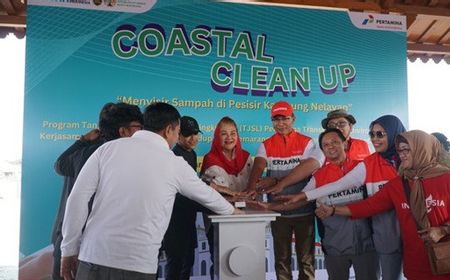 Kolaborasi Lintas Elemen di Semarang, Aksi Coastal Clean Up Pertamina Trans Kontinental Kumpulkan 12,6 Ton Sampah