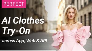 Perfect Corp が AI Clothes Try-On を発売し、バーチャルで着用しようとすることができます