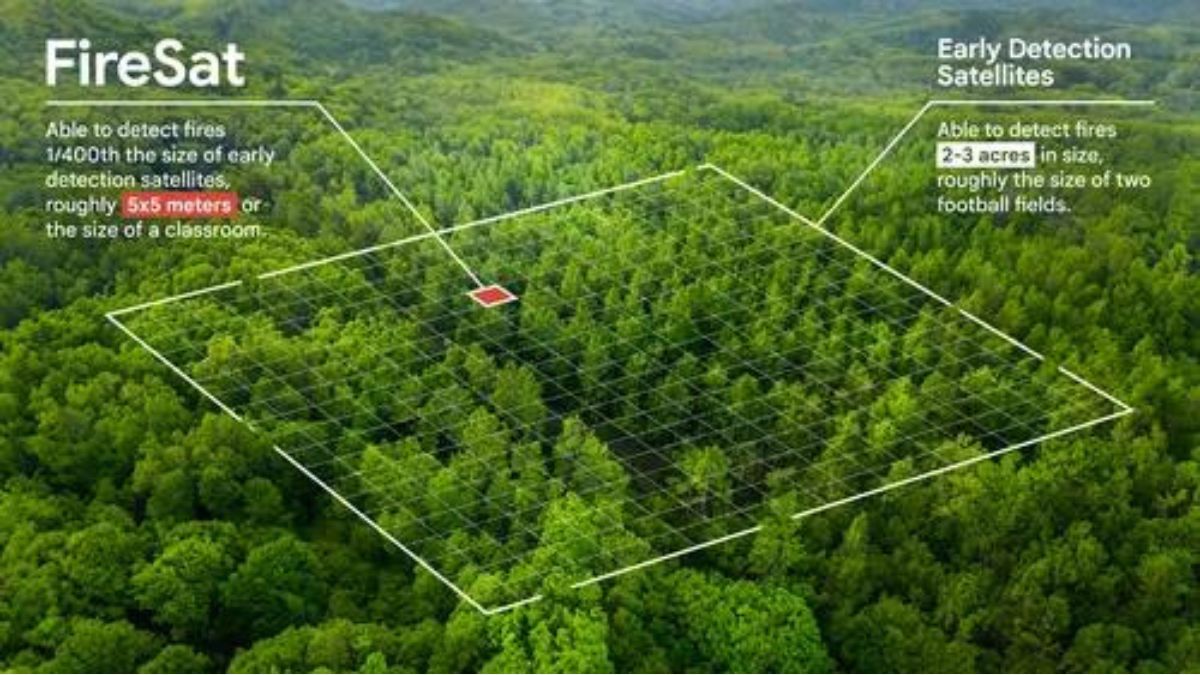 Google Research Will Create Forest Fire Detection Satellite