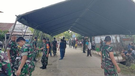 被KKB枪杀的TNI士兵计划埋葬在Sinabang Aceh