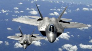 Tensi Memanas dengan China, AS Kirim 25 Jet Tempur F-22 Raptor ke Pasifik