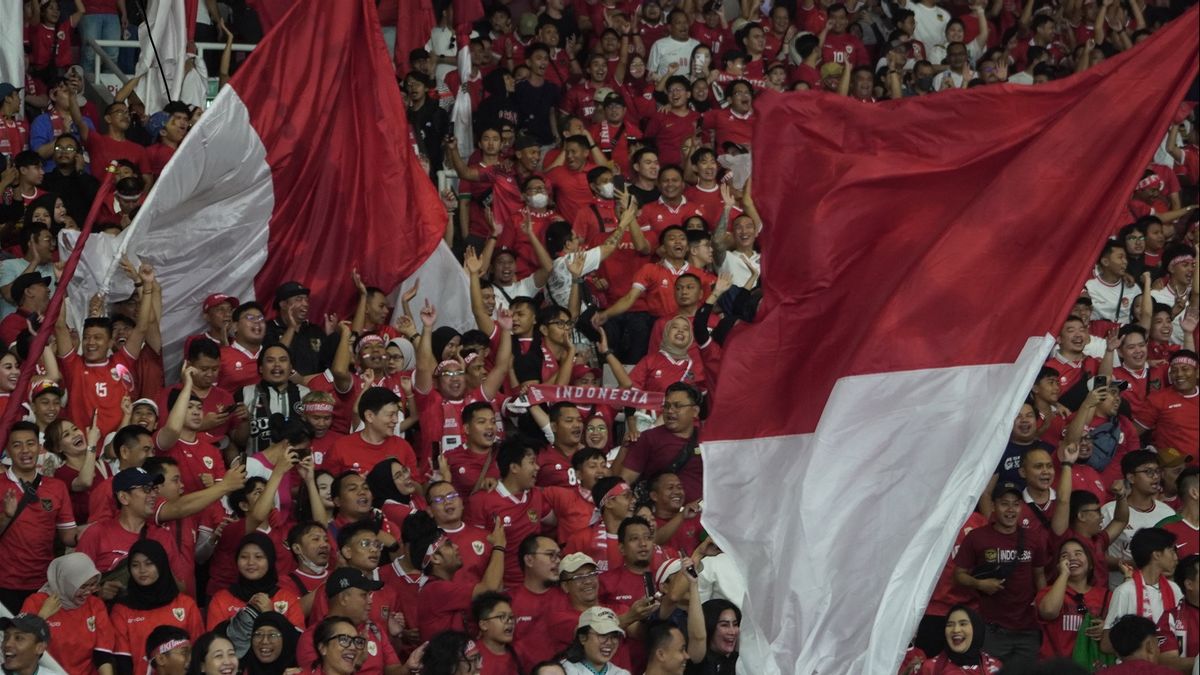 La pluie n’a pas soutenu l’équipe nationale indonésienne, SUGBK reste plein