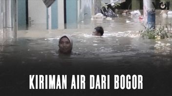 ビデオ:チリウン川が再び氾濫し、洪水で水没したケボンパラジャクティム住民の集落の状態はこちら