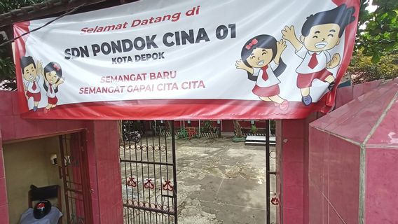 في اليوم الأول من دخول المدرسة 2023 ، ما هو وضع SDN Pondok Cina 1 Depok الذي تم نقله سياسيا؟