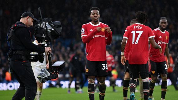 Anthony Elanga Was Hit By An Object When Celebrating MU's Goal To The Leeds Goal, The FA Moved Quickly To Carry Out An Investigation